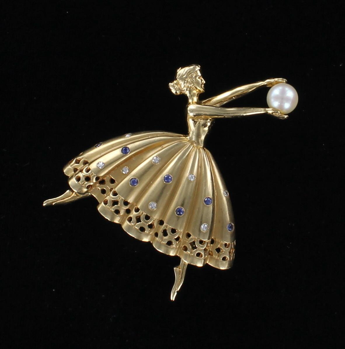 14KT BALLERIA PIN 205-2573