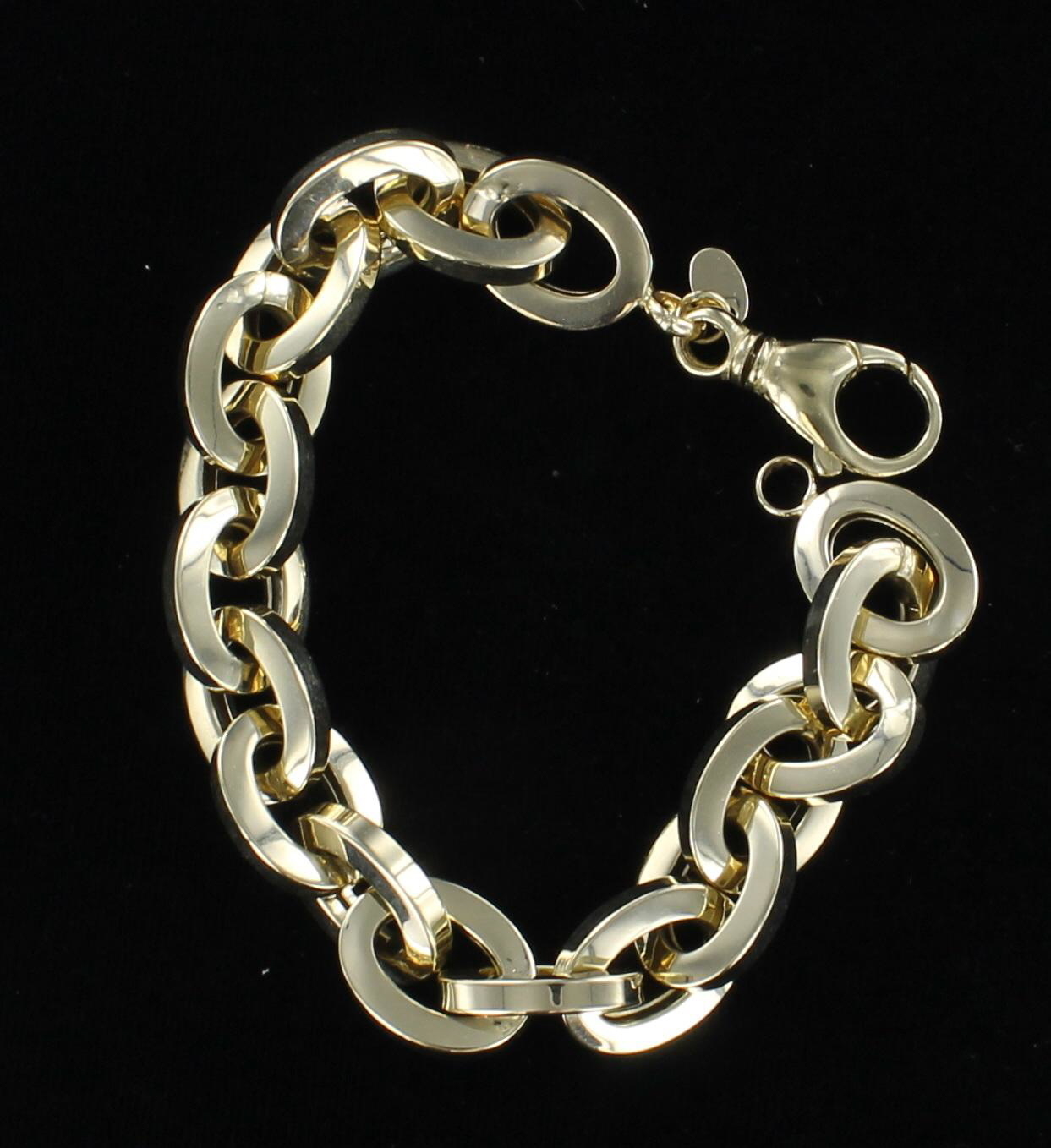 14KT LINK BRACELET