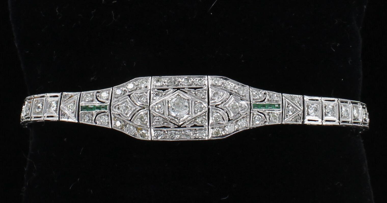 ART DECO DIAMOND BRACELET