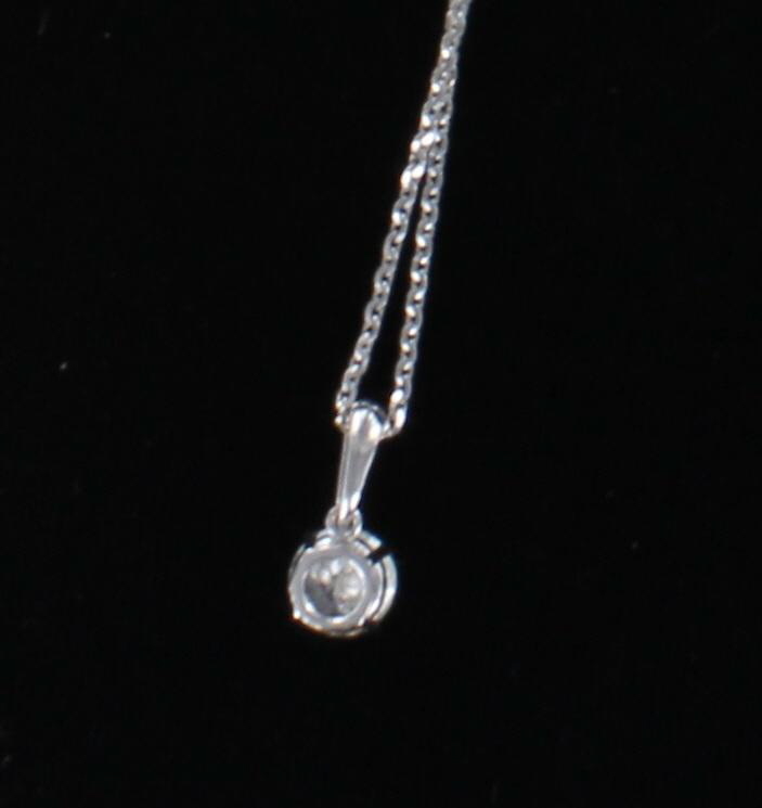 14KT DIAMOND PENDANT