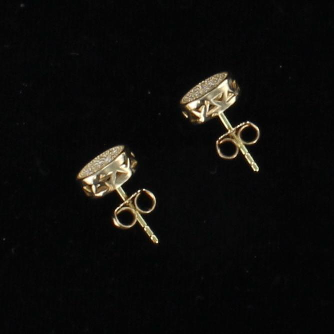 14KT DIAMOND EARRINGS