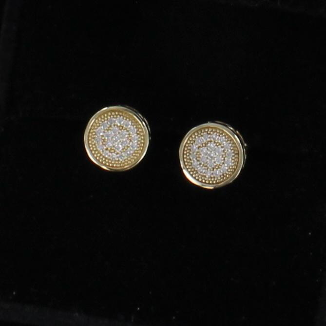 14KT DIAMOND EARRINGS