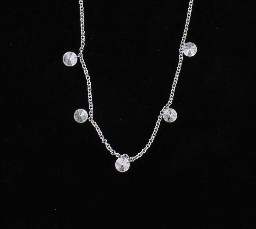 14KTW 1.22 CT TW DIAMOND NECKLACE