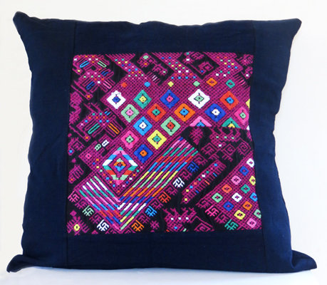 Nahualá Huipil Cushion Cover Nahualá Huipil Cushion Cover
