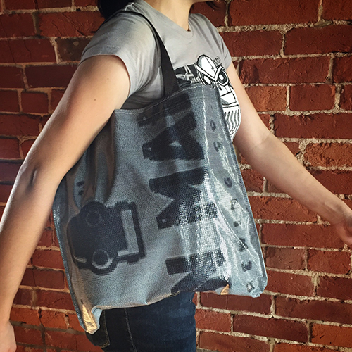 Upcycled Growler Tote 00014