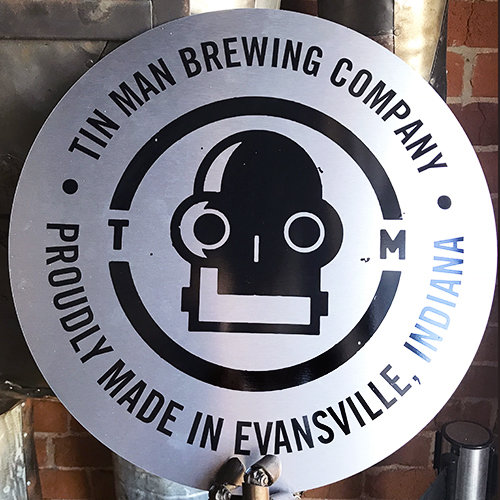 Tin Man Round Sign 00021