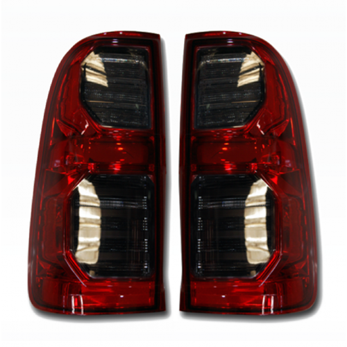 Tails Lights Red and Black Pair 00055