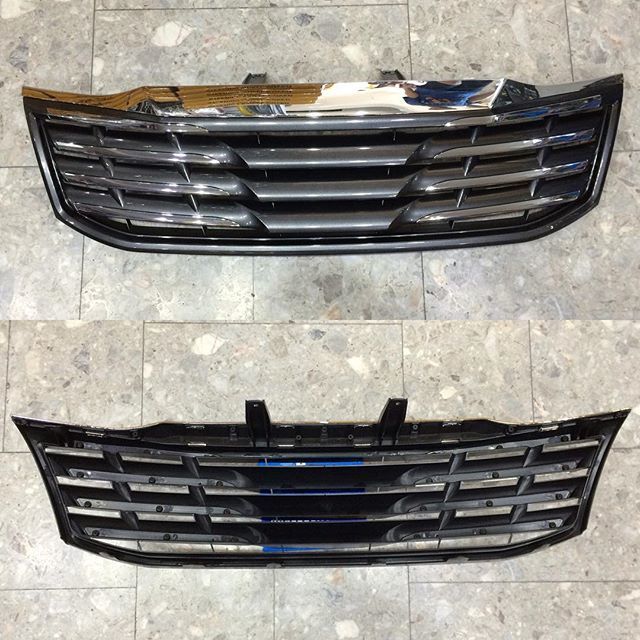 2014 Toyota Hilux LX Style front grill black 0000071