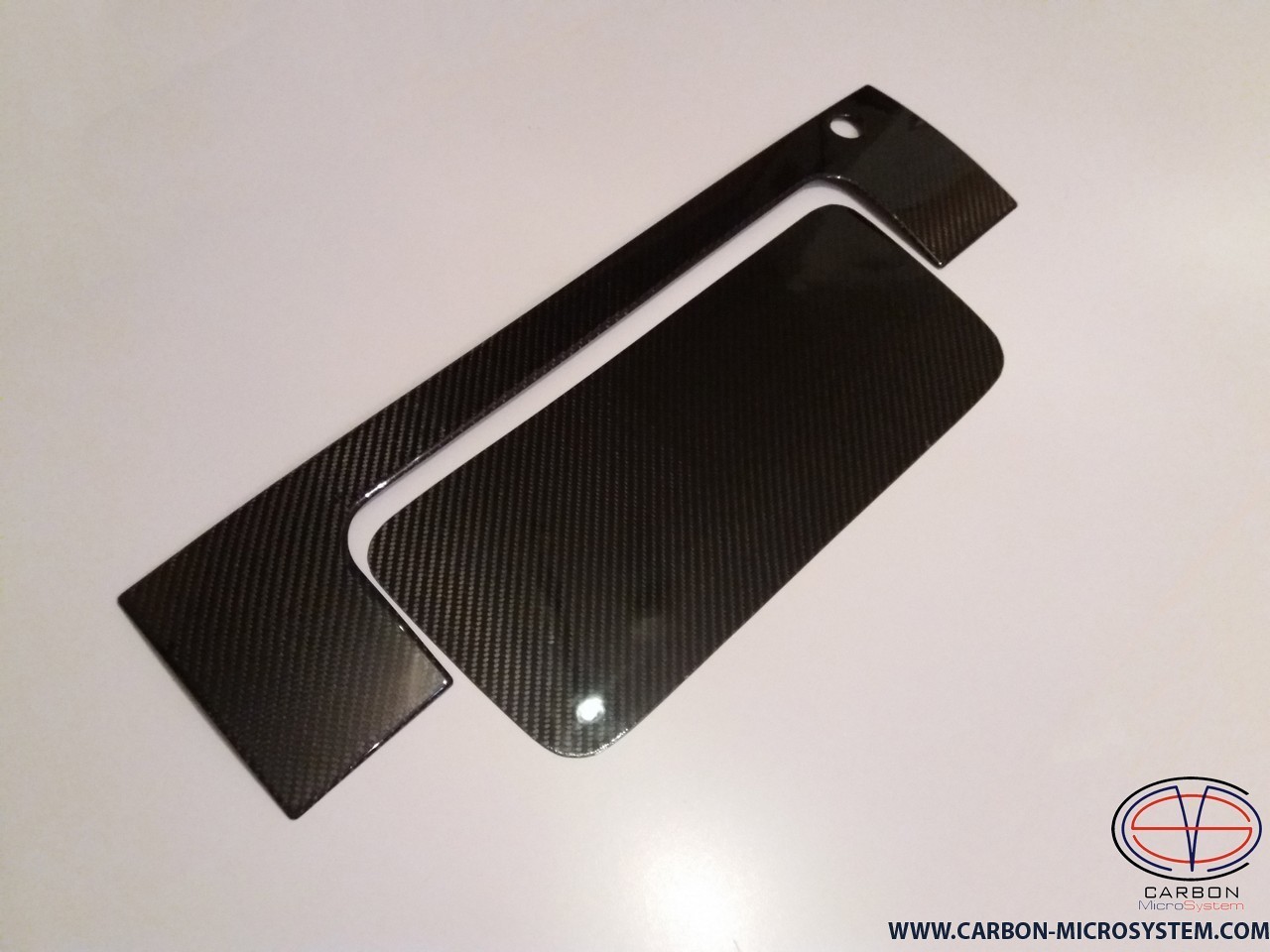 Number plate panel surround (Short) from Carbon Fiber for TOYOTA Celica ST182, ST183, ST185 GT4 2017-3