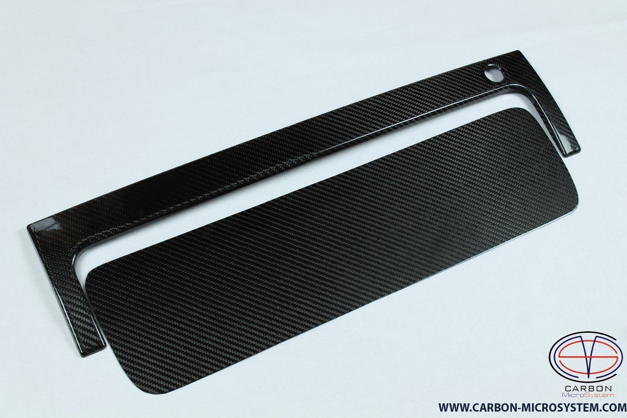 Number plate panel surround (Long) from Carbon Fiber for TOYOTA Celica ST182, ST183, ST185 GT4 2017-12