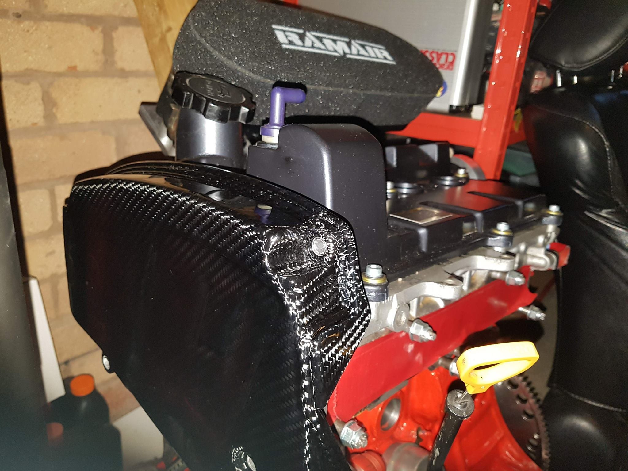 Carbon Fiber Timing belt cover