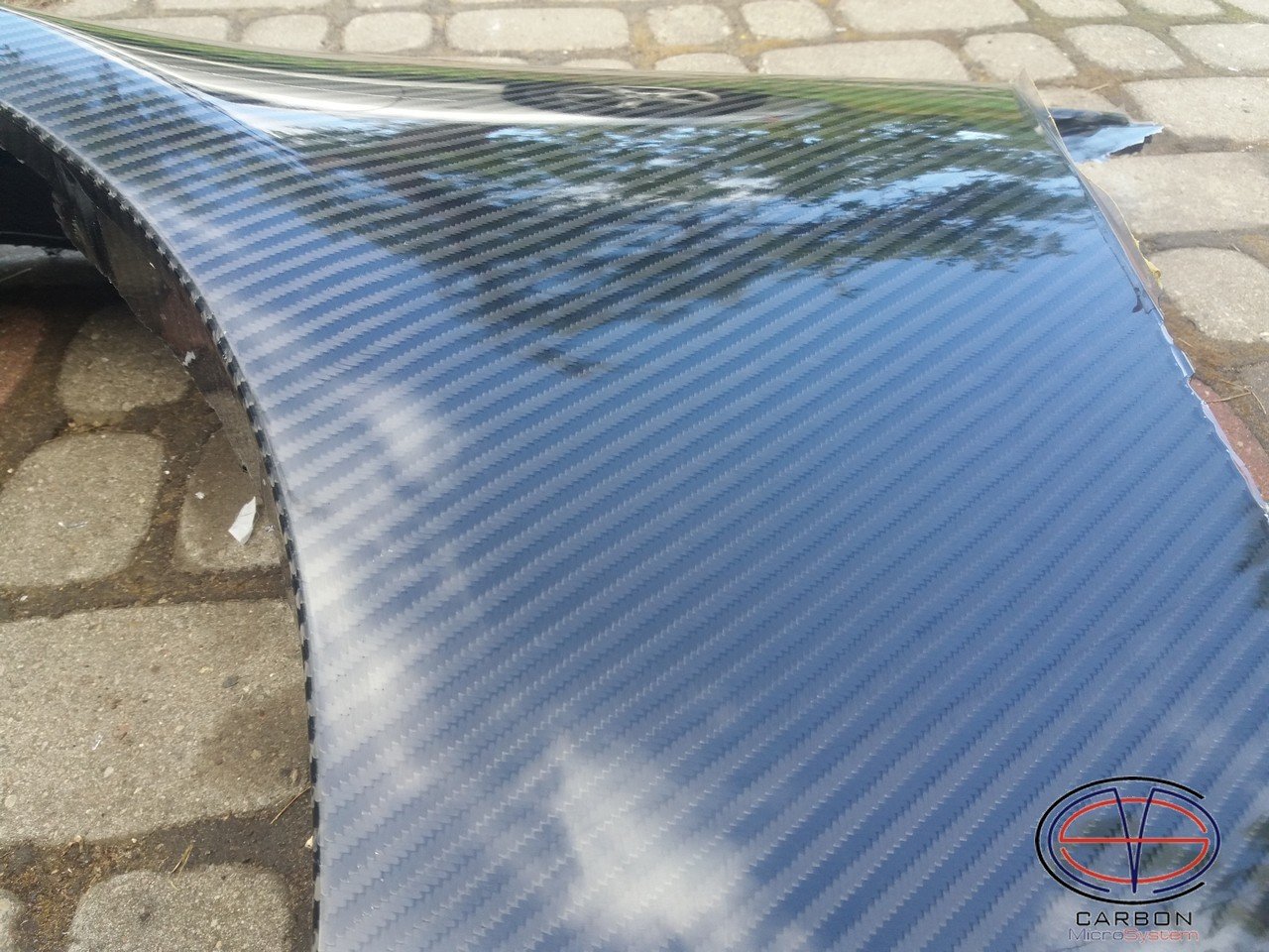 Front fenders from Carbon TWILL 4x4