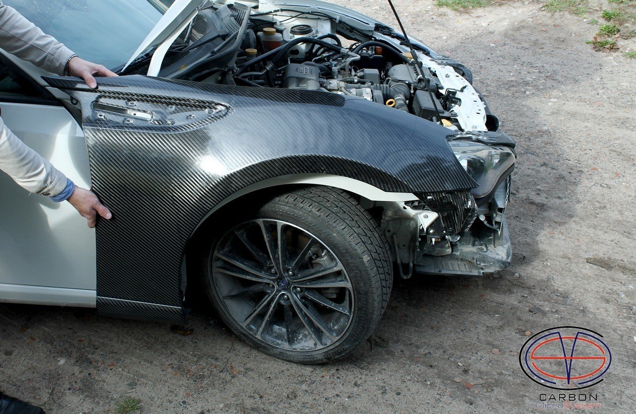 Front fenders for TOYOTA GT86 from Carbon Fiber
