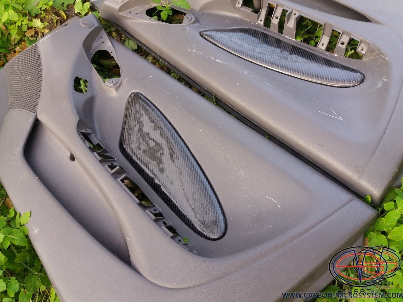 Door panel insert from Carbon Fiber for TOYOTA Celica T23