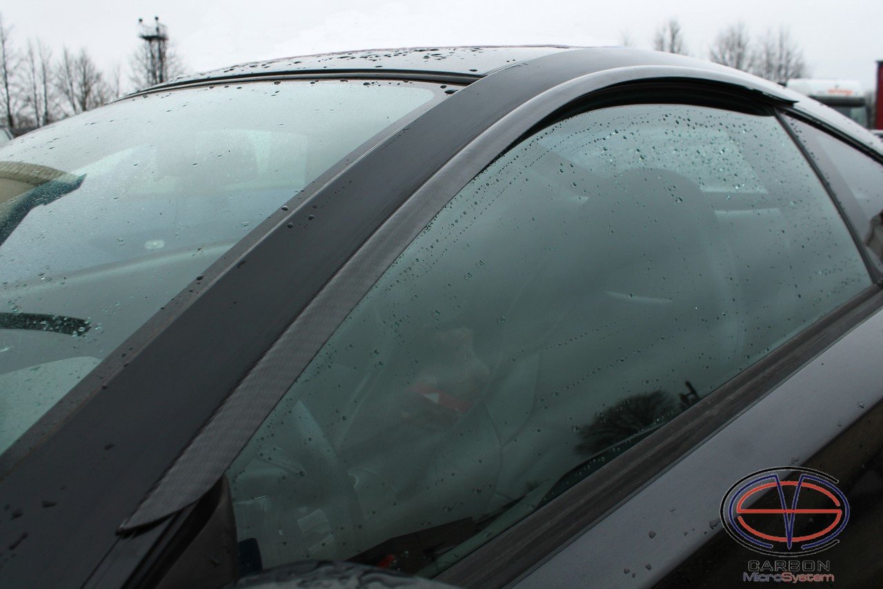 Window Wind Deflectors from Carbon Fiber