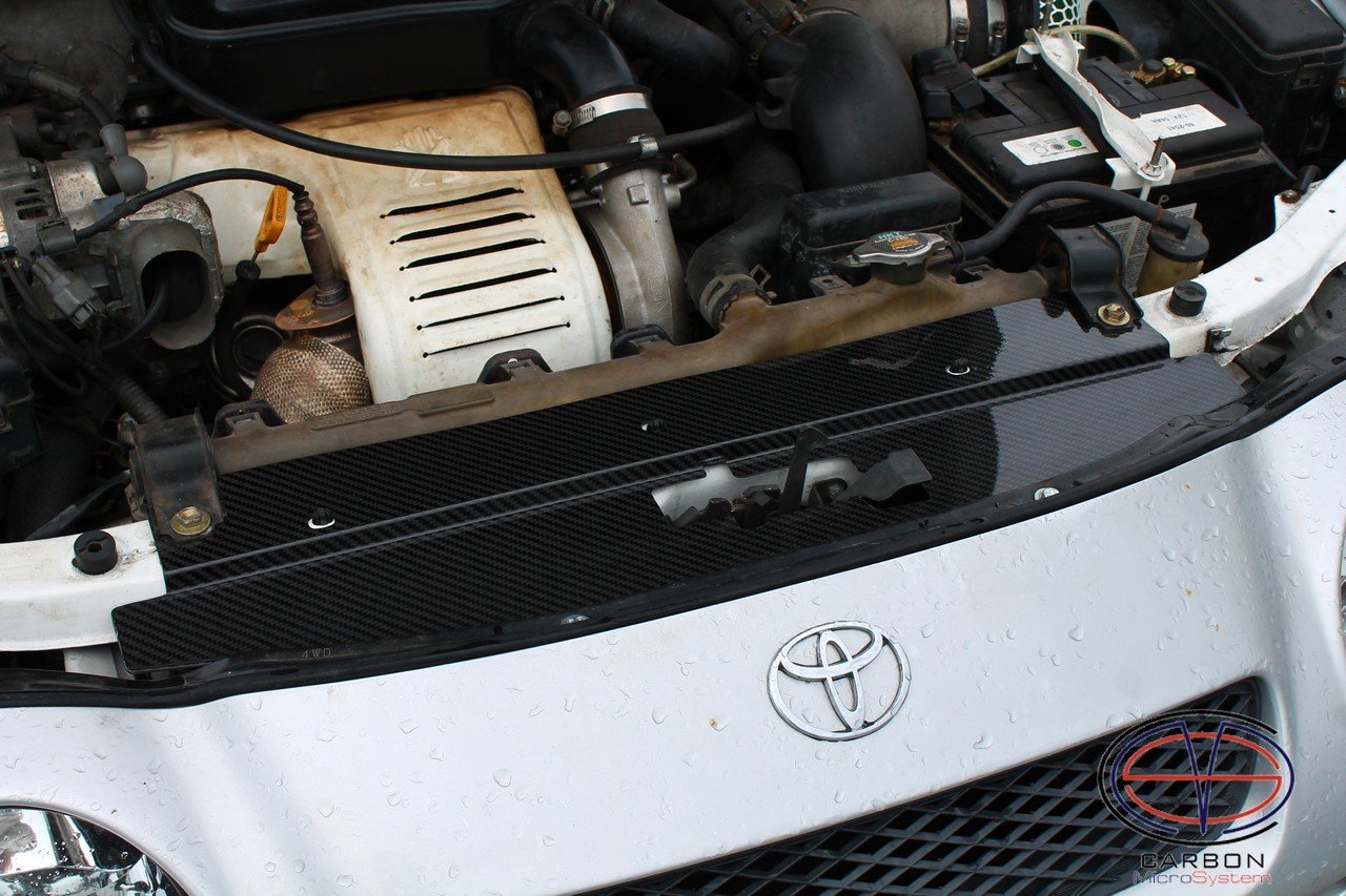 Radiator cooling panel from Carbon Fiber for TOYOTA Celica ST 205 GT4