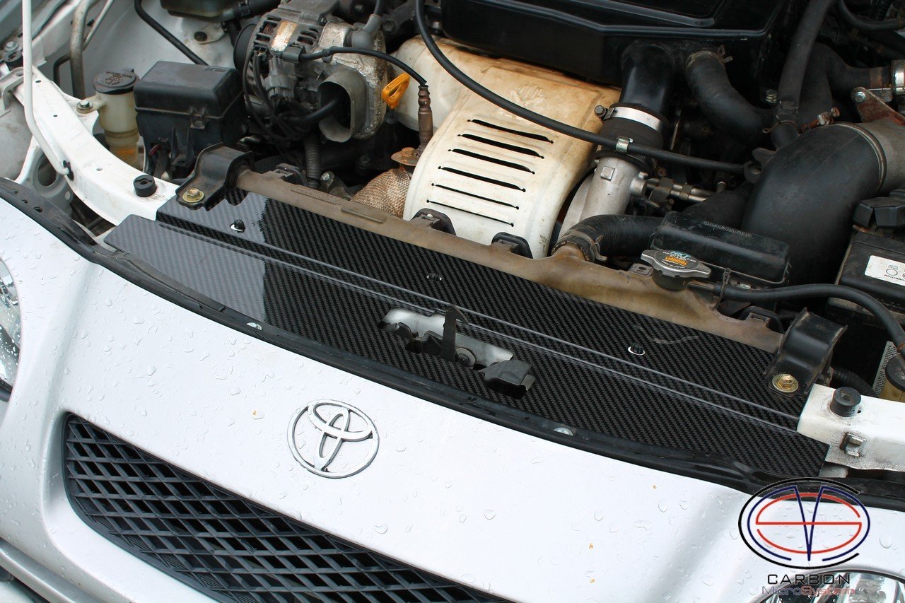 Radiator cooling panel from Carbon Fiber for TOYOTA Celica ST 205 GT4