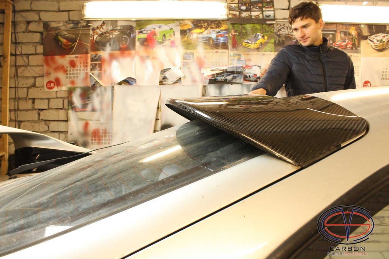 Rear roof Spoiler from Carbon Fiber for TOYOTA Celica ST 205 GT4