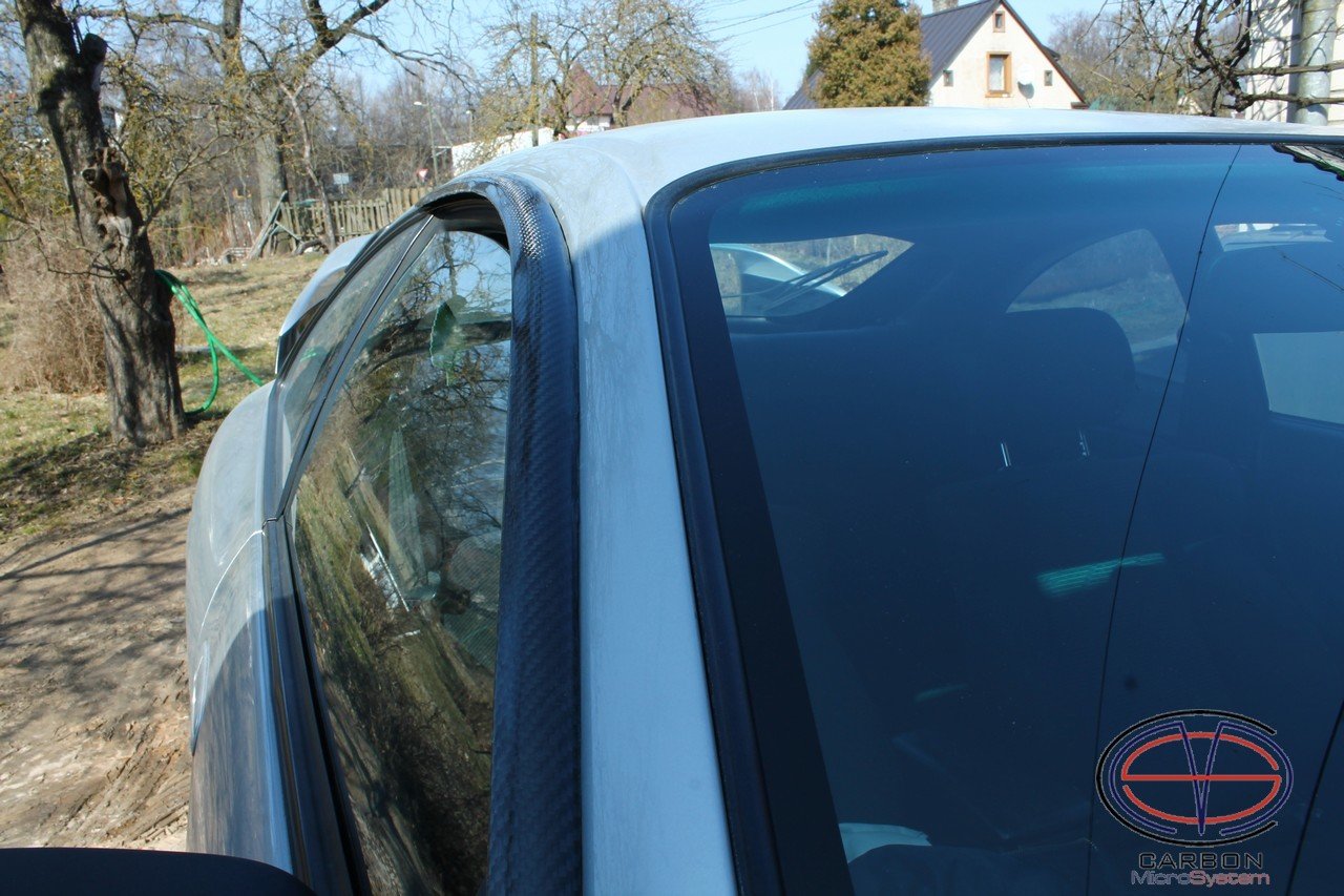 Window Wind Deflectors from Carbon Fiber for TOYOTA