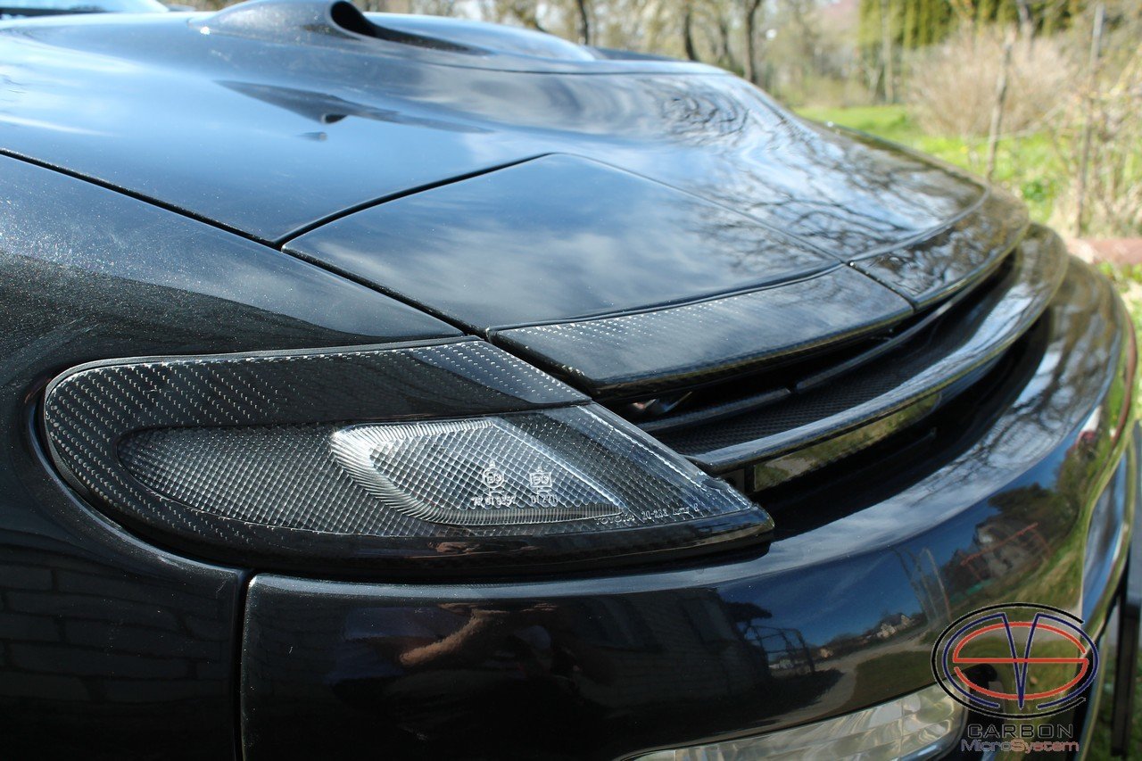 Front Grilles Complete set from Carbon Fiber for TOYOTA Celica ST 182