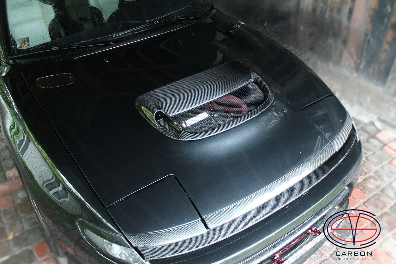 Bonnet Hood Scoop from Carbon Fiber for TOYOTA Celica ST 182, ST 183, ST 185 GT4