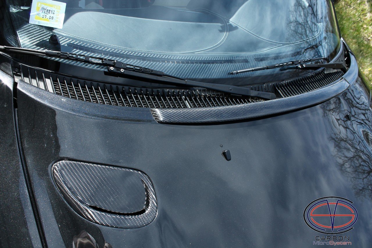 Bonnet spoiler from Carbon Fiber for TOYOTA Celica ST 182, ST 183, ST 185 GT4