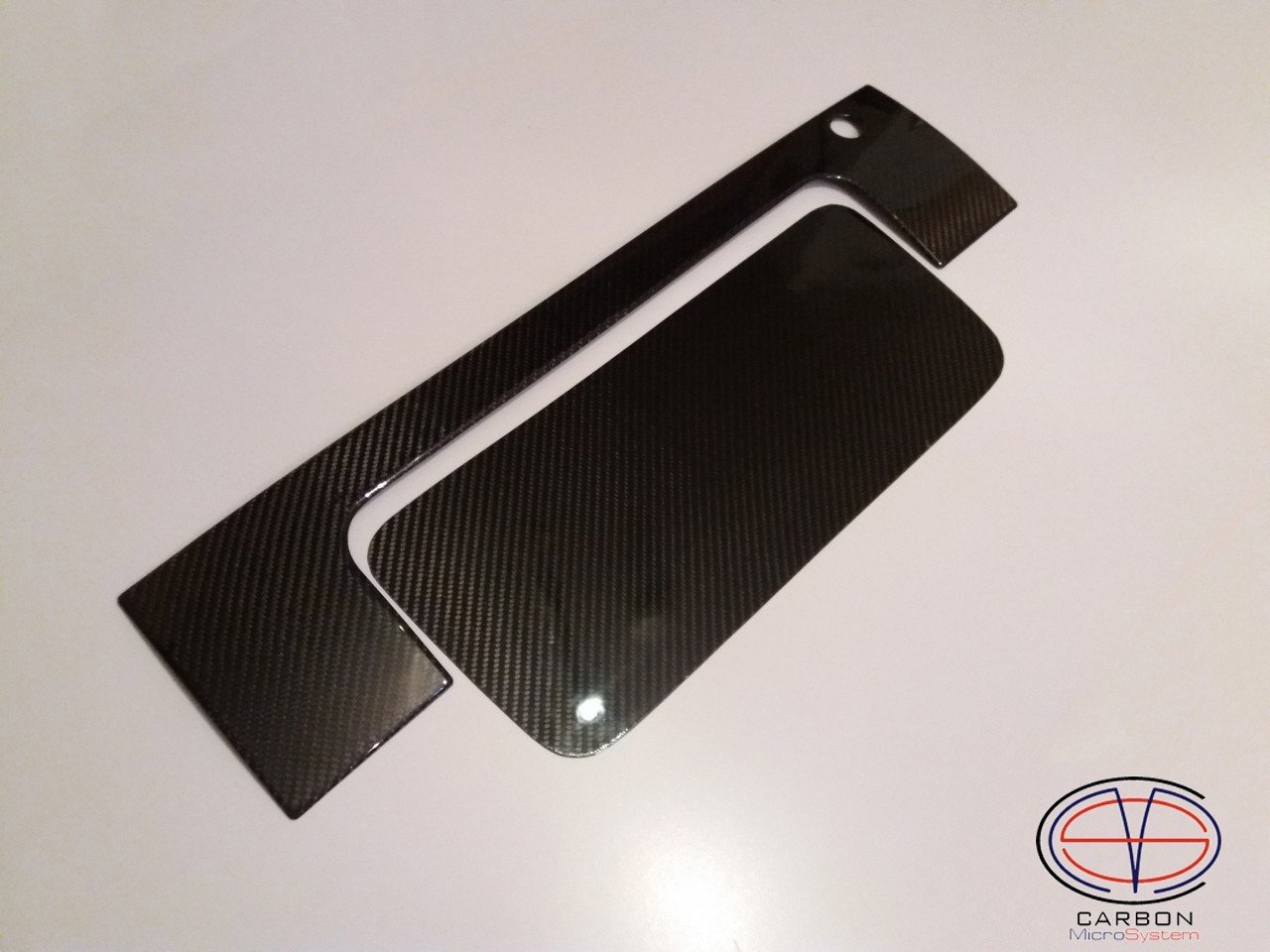 Number plate panel surround (Short) from Carbon Fiber for TOYOTA Celica ST182, ST183, ST185 GT4 2017-3