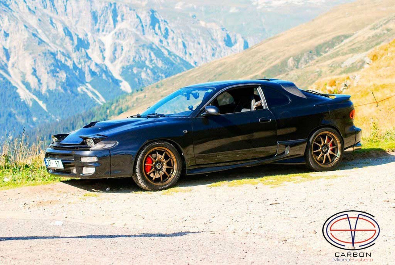 Rear roof Spoiler from Carbon Fiber
