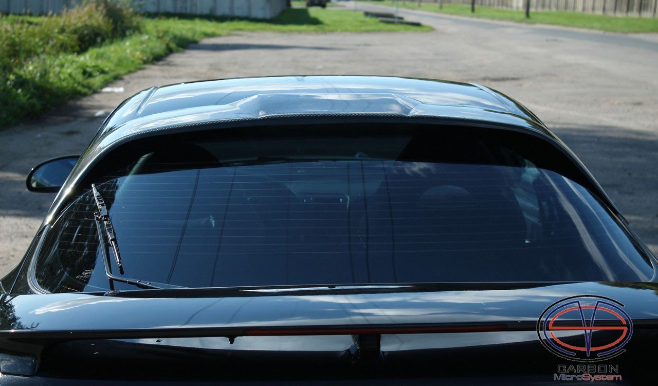 Rear roof Spoiler from Carbon Fiber for TOYOTA