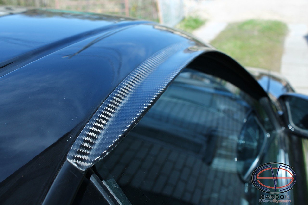 Window Wind - Rain Deflectors from Carbon Fiber for TOYOTA Celica ST 182, ST 183, ST 185 GT4