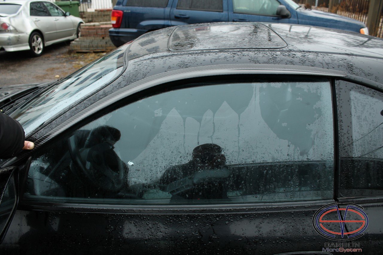 Window Wind - Rain Deflectors from Carbon Fiber for TOYOTA Celica ST185 GT4