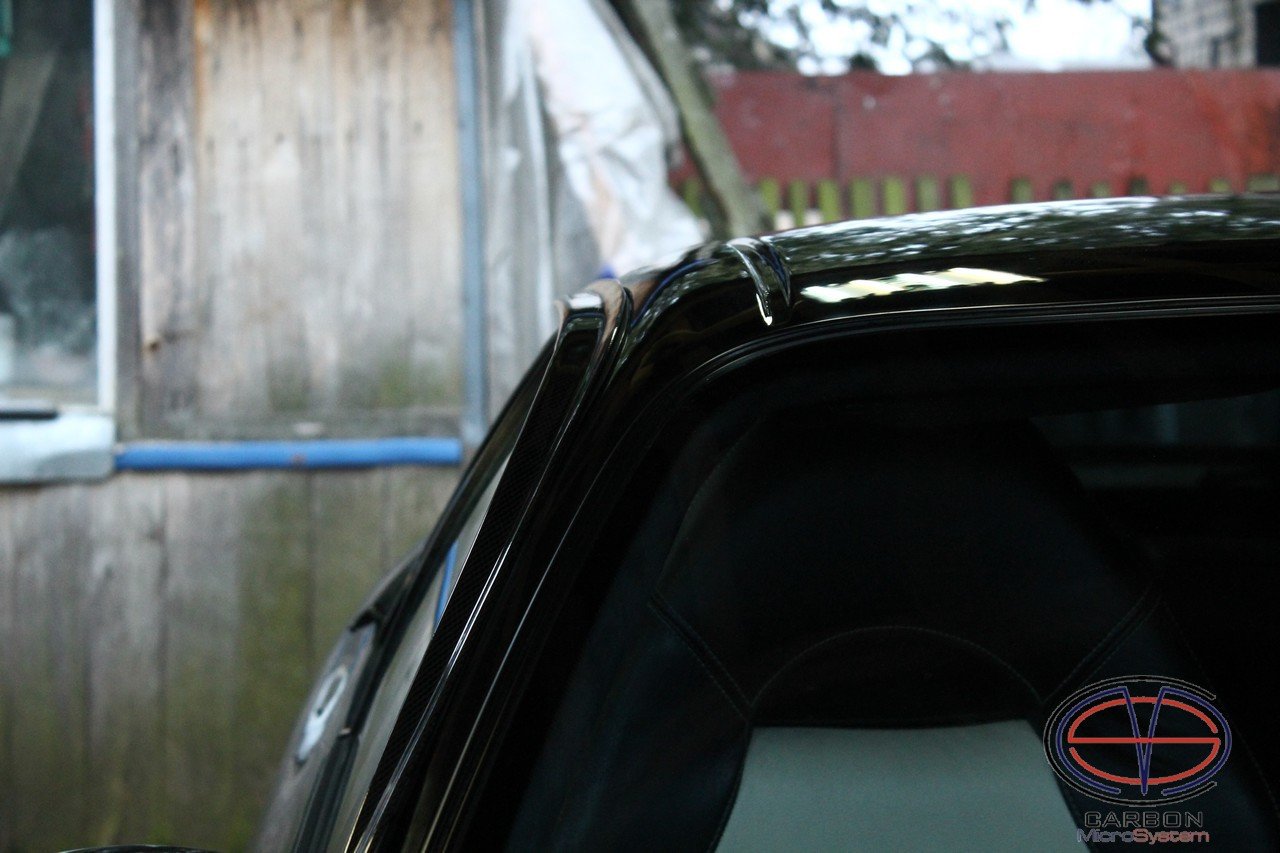 Window Wind - Rain Deflectors from Carbon Fiber for TOYOTA Celica ST182