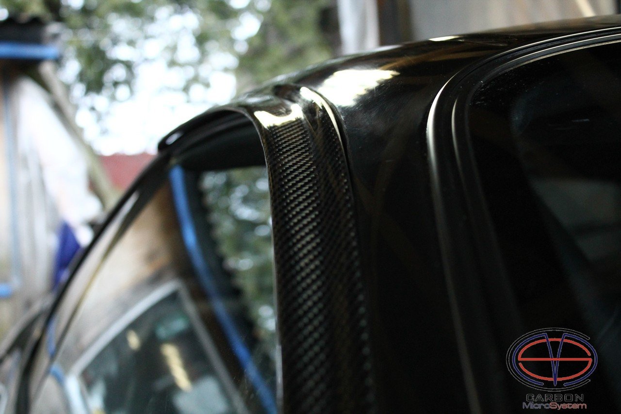 Rain Deflectors from Carbon Fiber