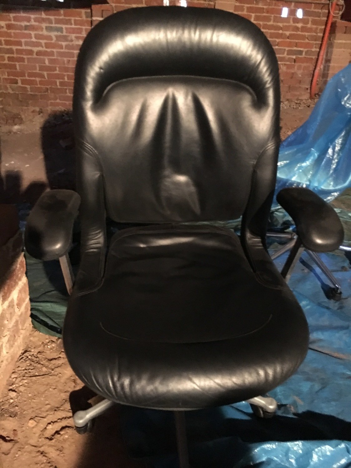 Herman Miller Equa Chair With Arms Black Leather
