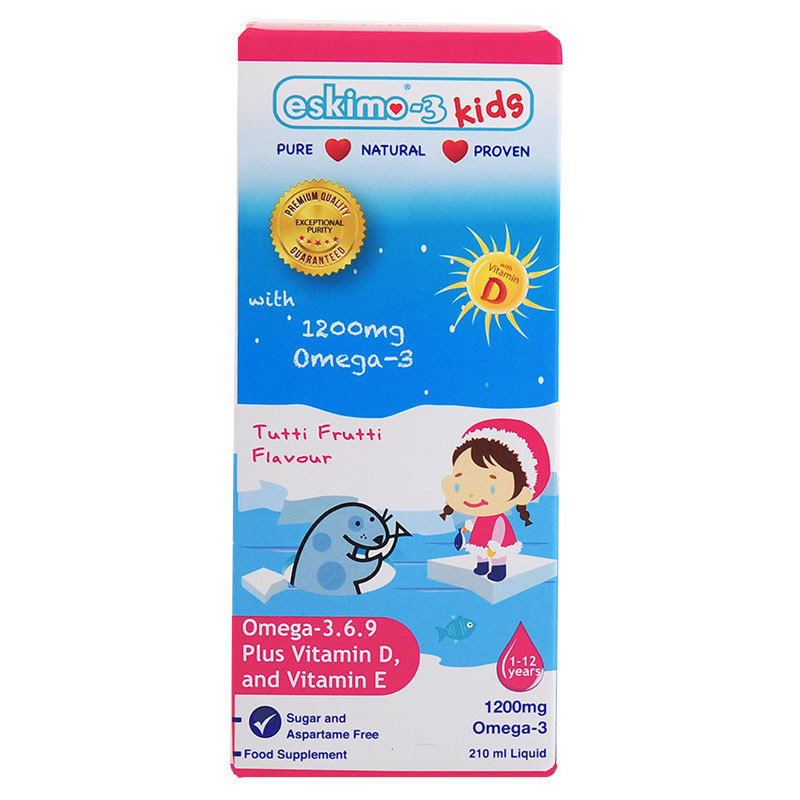 Eskimo-3 Kids - Omega-3.6.9 and Vitamin D3 - Tutti Frutti 00004