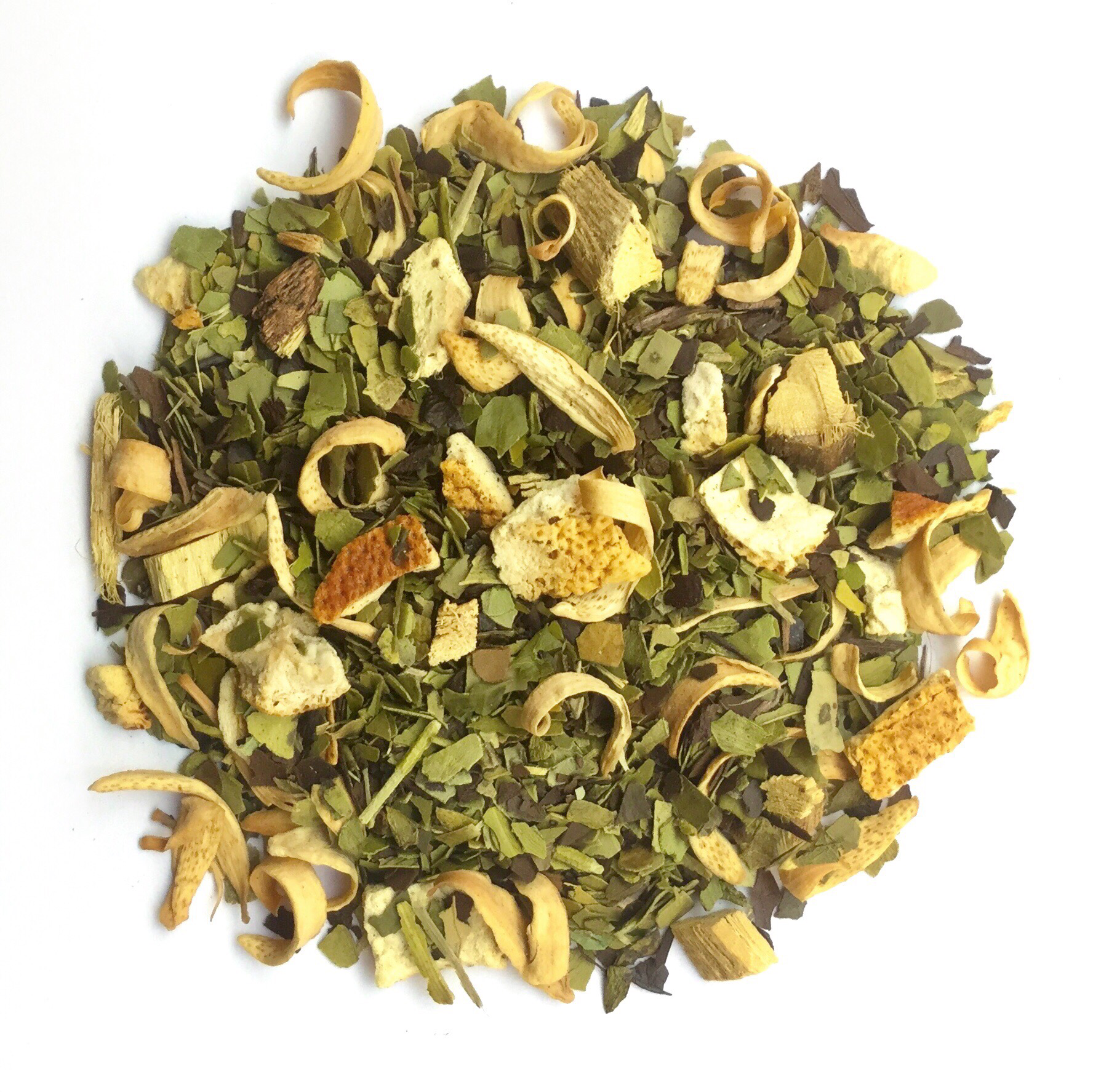 Mate Vert à l'Orange Douce : Maté vert fruité