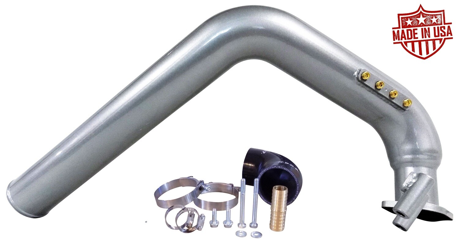 Emerald Green Metallic Intercooler Pipe Cold Side for 2001 Chevy GMC Duramax 6.6 LB7