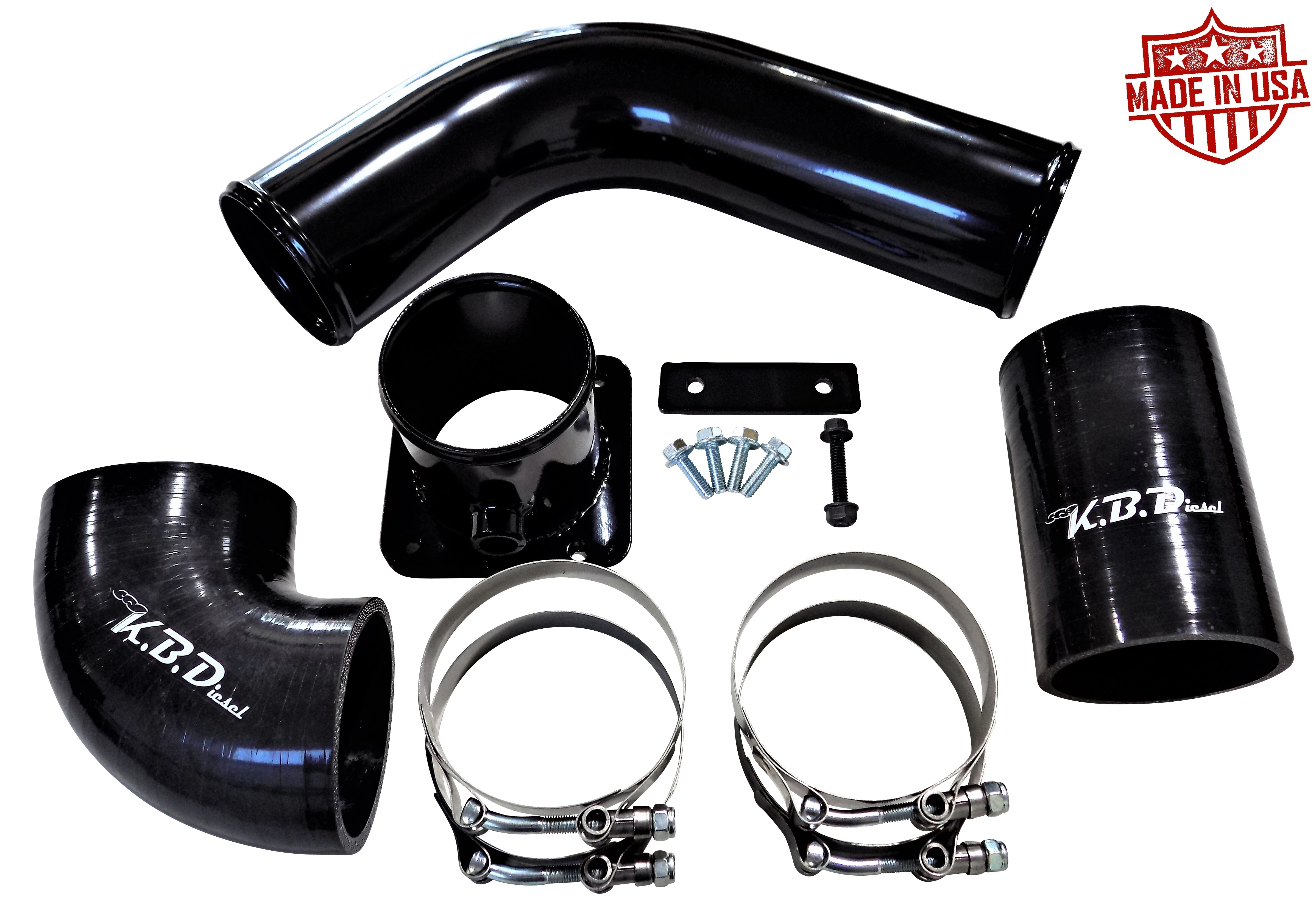 Cold Side CAC Intercooler Pipe Kit for 6.7l 20112016 Powerstroke