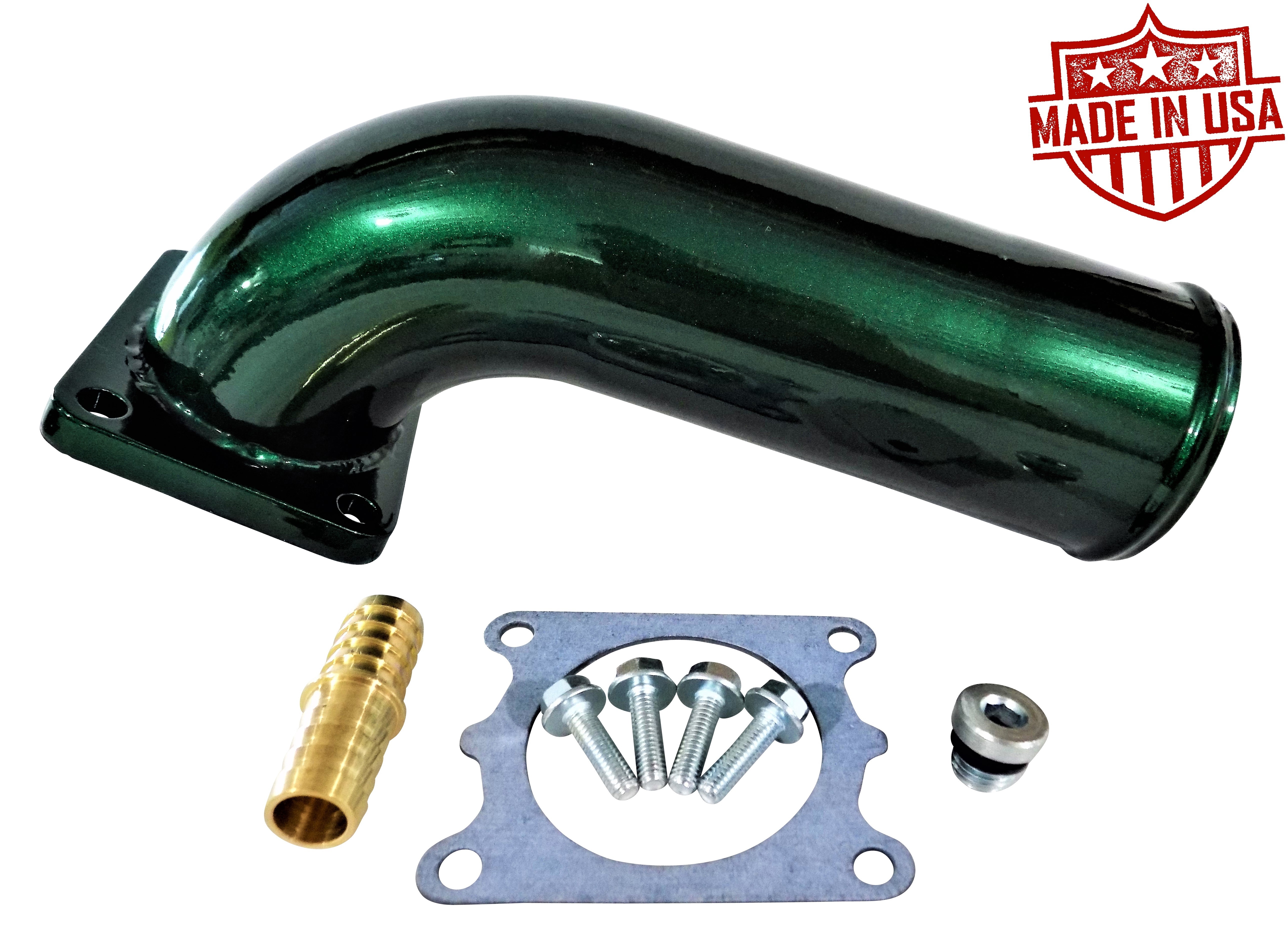 Gloss Black Intake Elbow Horn Kit 2.8l CRD 200506 Jeep Liberty Turbo