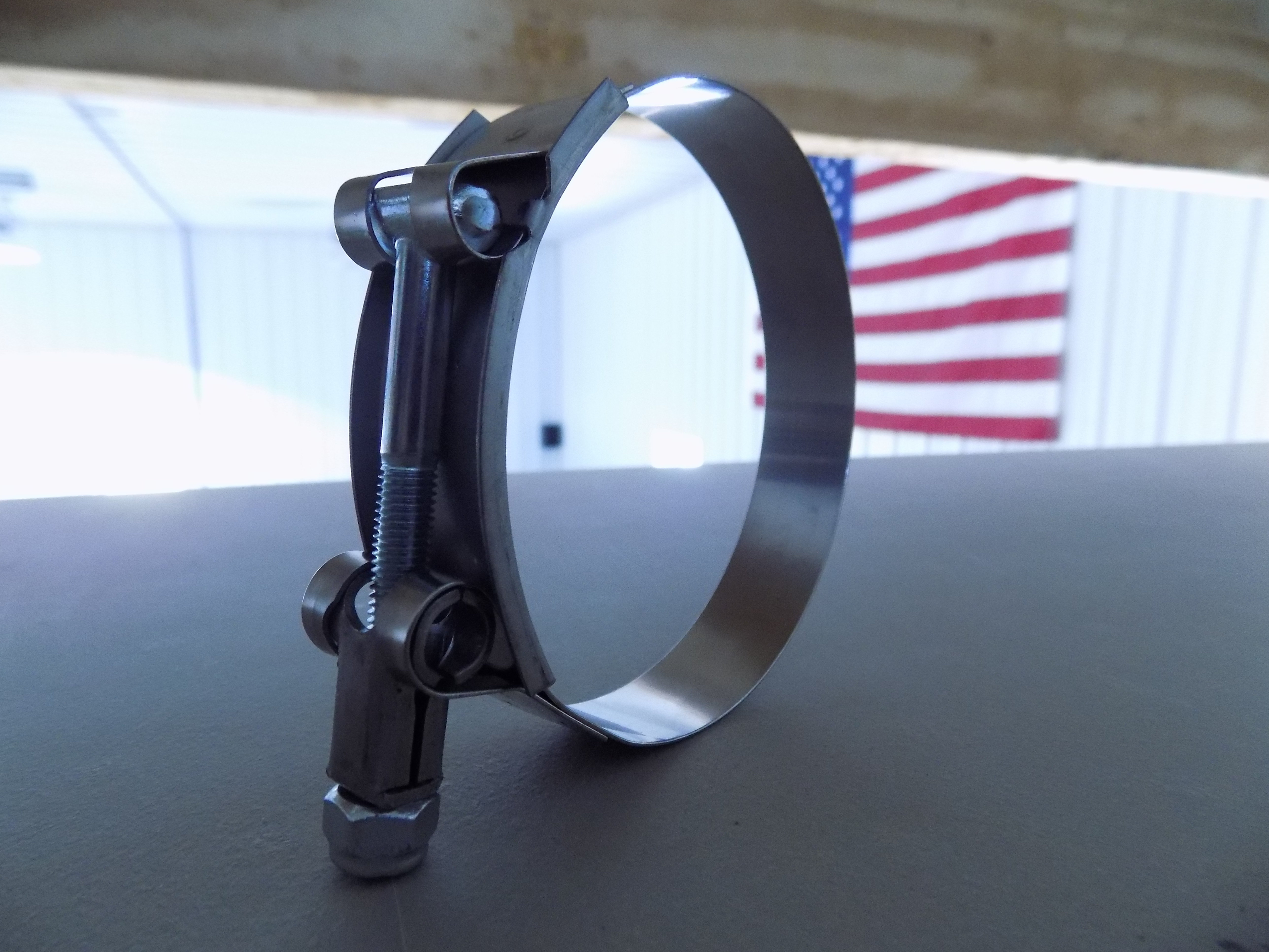 TBolt Intercooler Coupler Boot Clamp for 3″ Tube (3.5″Max 3.25″Min