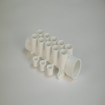 10-1885, PVC, Manifold, 1-1/2" X (10) 1/2"SO B-10-1885