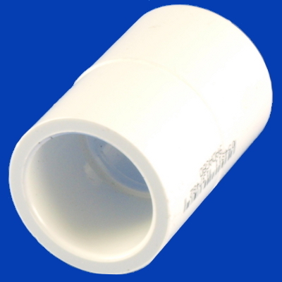 10-1691, PVC, COUPLING, 1/2", SOC B-10-1691