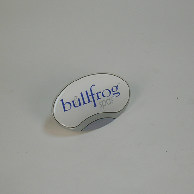 60-1015, Label, Spa Medallion, Bullfrog 60-1015, Label, Spa Medallion, Bullfrog