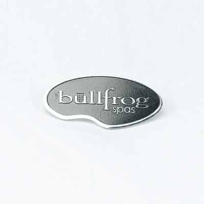 60-1115, Label, Spa Medallion, Bullfrog, 2007-Present 60-1115, Label, Spa Medallion, Bullfrog, 2007-Present