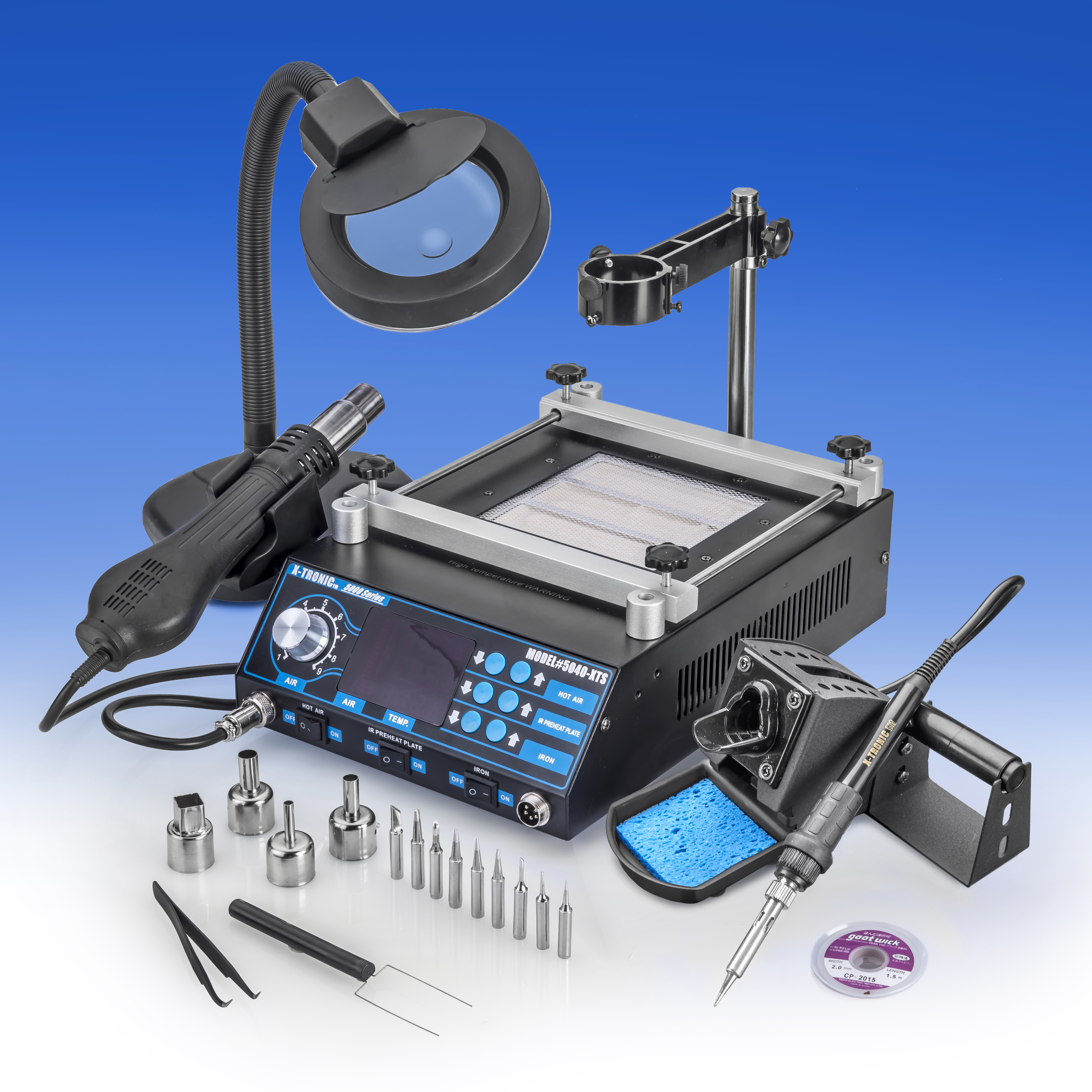 XTRONIC 5000 SERIES MODEL 5040XR3 Hot Air Rework Station