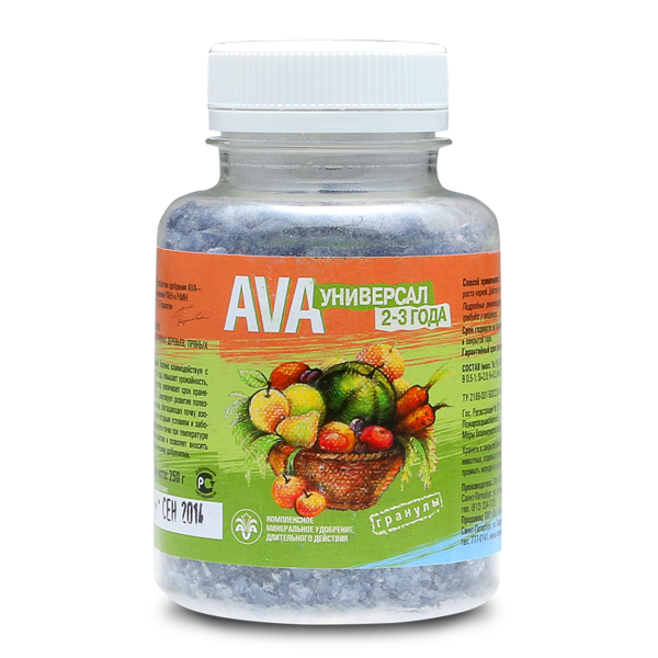 AVA Универсал 2-3 года (гранулы) 500 г. 00968