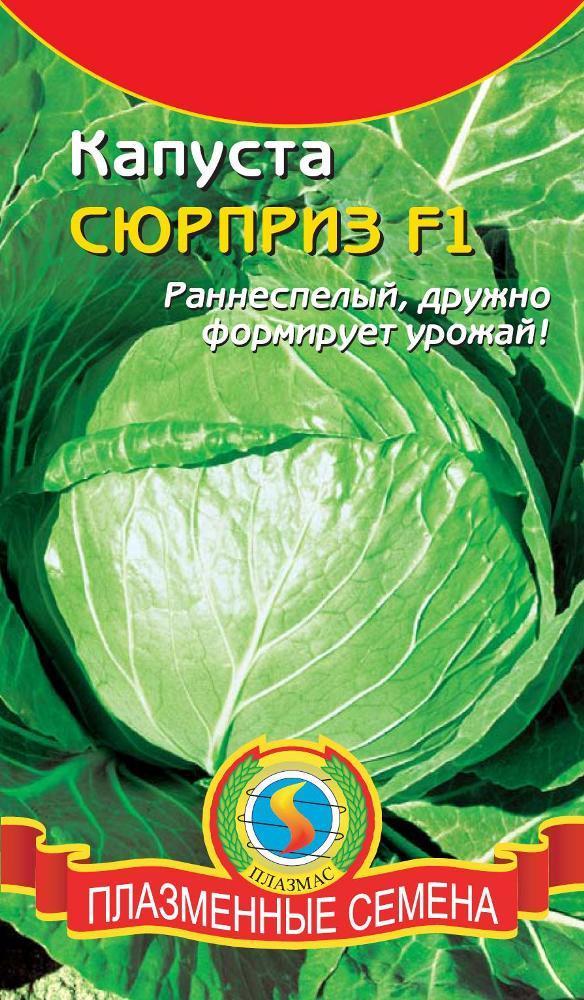 Капуста белокочанная Сюрприз F1 01769