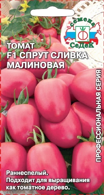 Томат Спрут сливка малиновая F1 01893