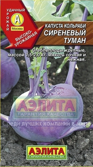 Капуста кольраби Сиреневый туман 01905