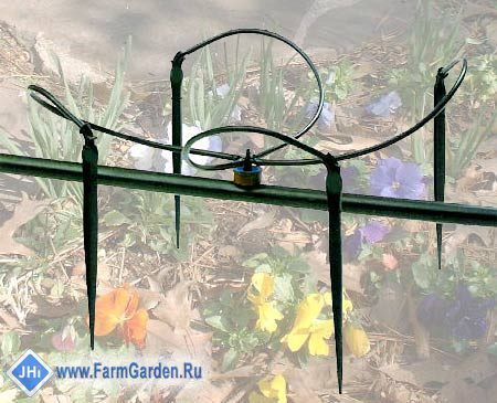 Комплект капельница PCJ LCNL 8л/ч ( 4 растения) 00327